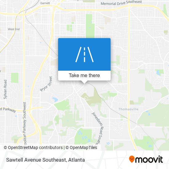 Sawtell Avenue Southeast map