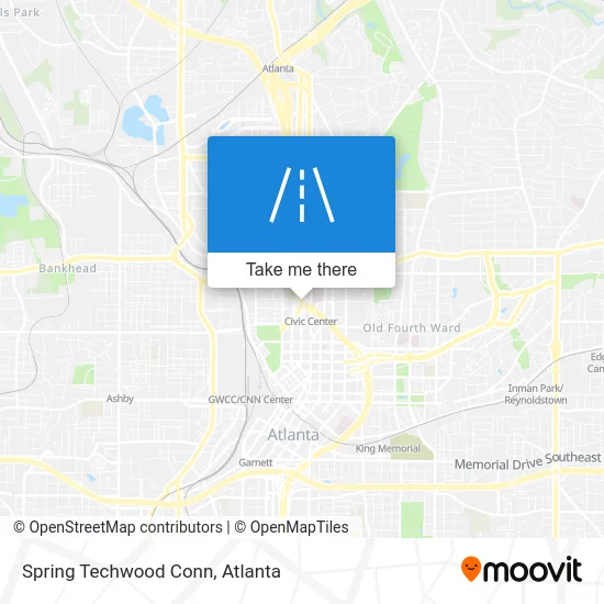 Spring Techwood Conn map