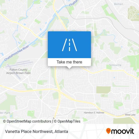 Vanetta Place Northwest map