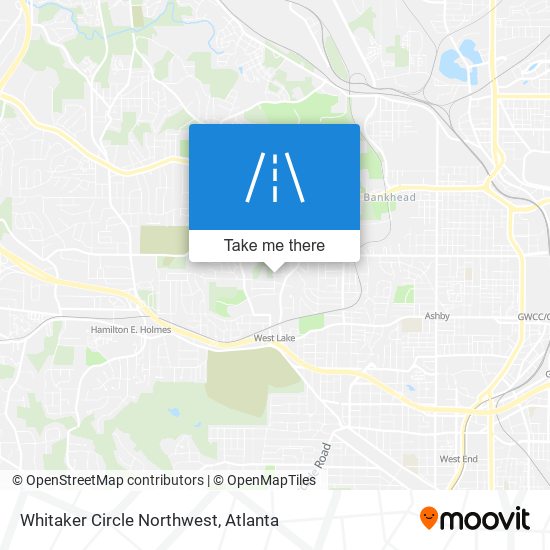 Mapa de Whitaker Circle Northwest