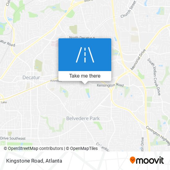 Mapa de Kingstone Road