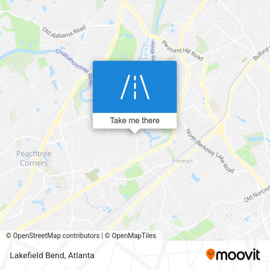 Mapa de Lakefield Bend