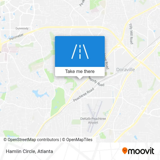 Hamlin Circle map