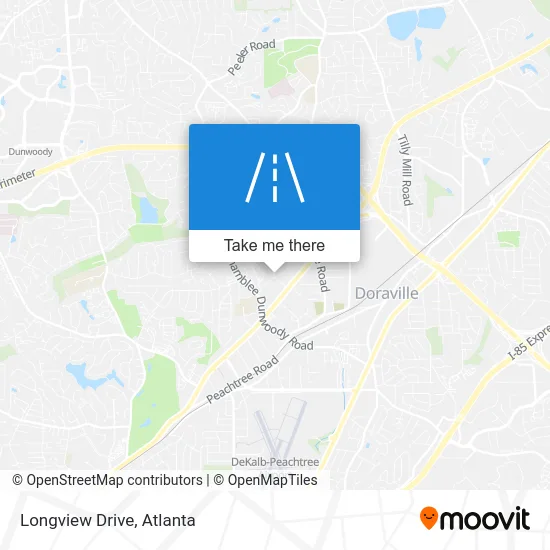 Longview Drive map