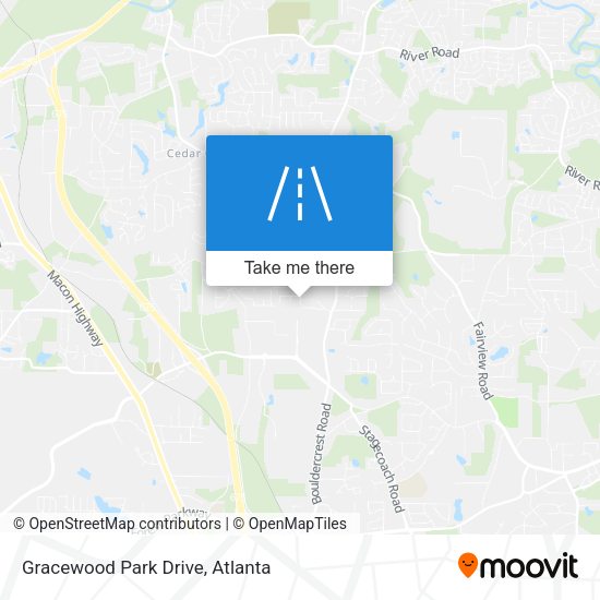 Gracewood Park Drive map