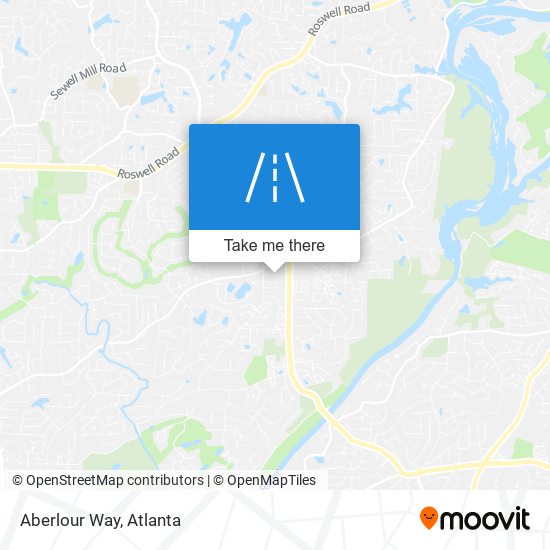 Mapa de Aberlour Way