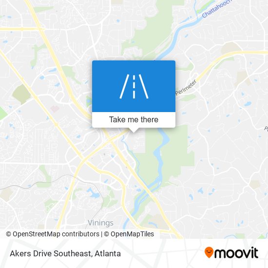 Mapa de Akers Drive Southeast