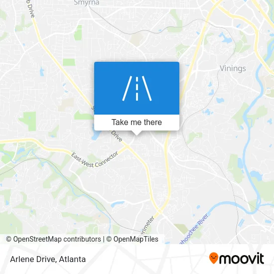 Arlene Drive map