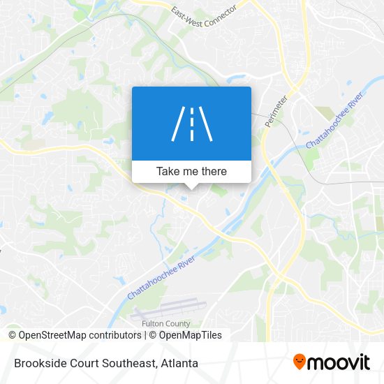 Brookside Court Southeast map