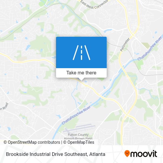 Brookside Industrial Drive Southeast map