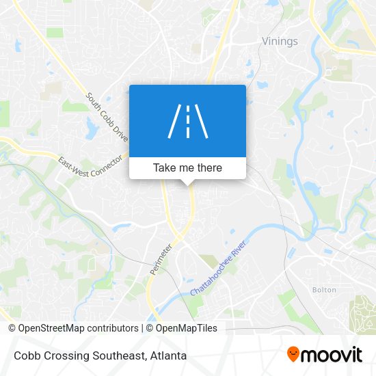 Mapa de Cobb Crossing Southeast