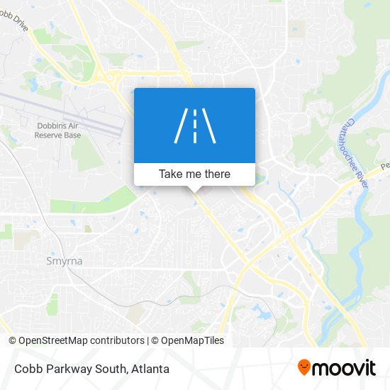 Mapa de Cobb Parkway South