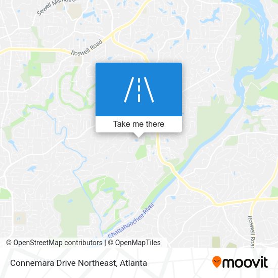 Mapa de Connemara Drive Northeast