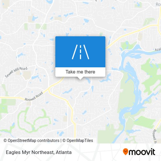 Eagles Myr Northeast map