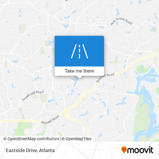 Eastside Drive map