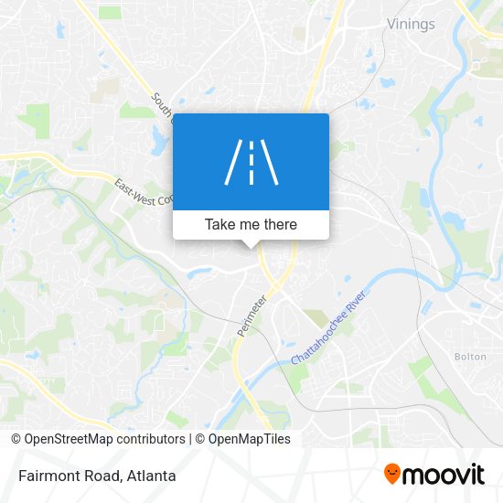 Mapa de Fairmont Road