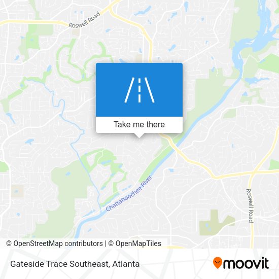 Gateside Trace Southeast map