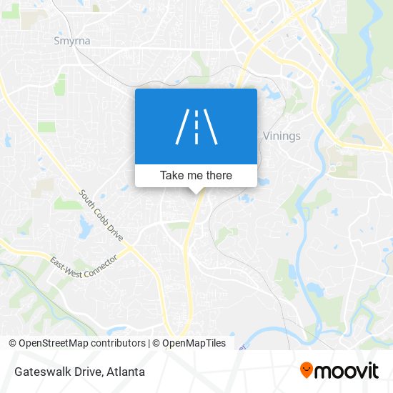 Gateswalk Drive map