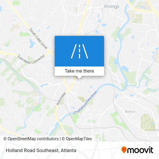 Holland Road Southeast map