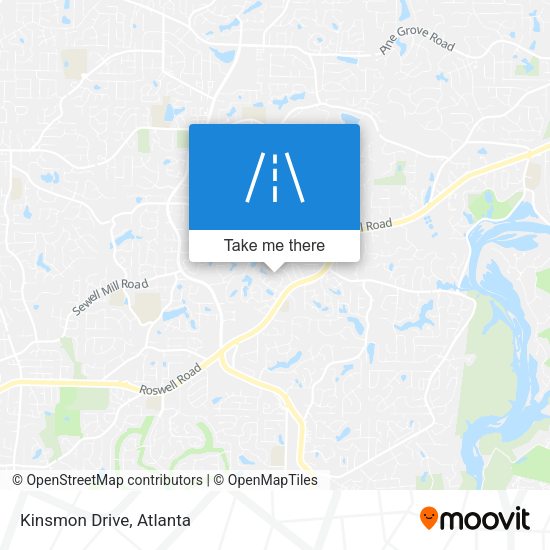 Mapa de Kinsmon Drive