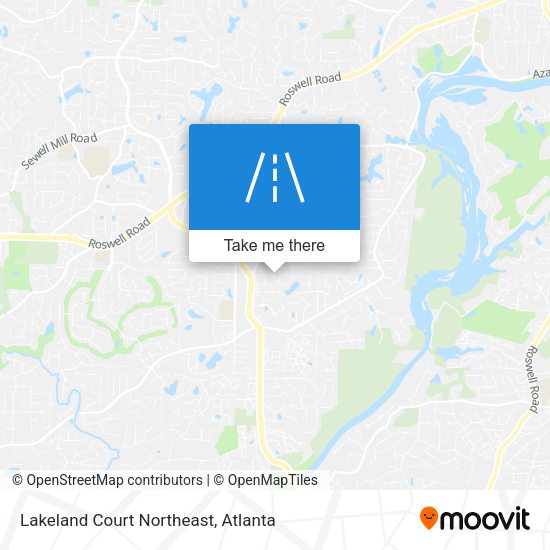 Lakeland Court Northeast map