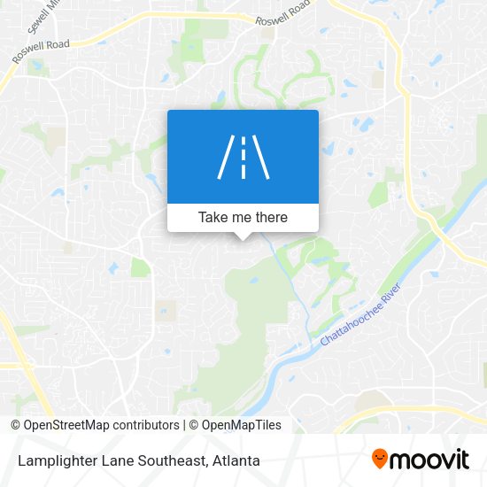 Mapa de Lamplighter Lane Southeast