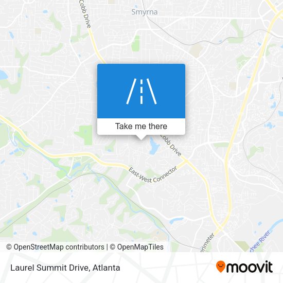 Mapa de Laurel Summit Drive