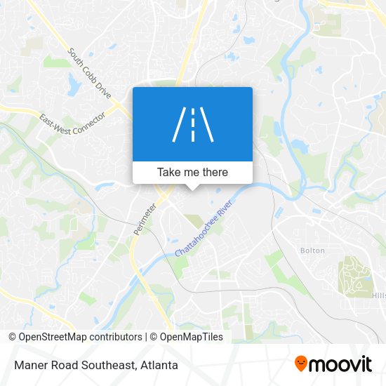 Mapa de Maner Road Southeast