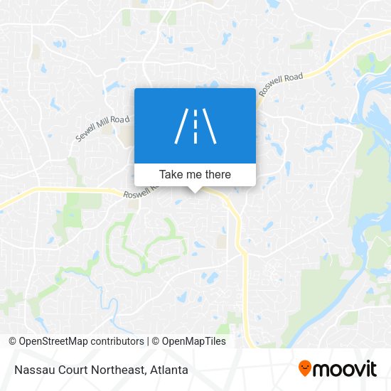Nassau Court Northeast map