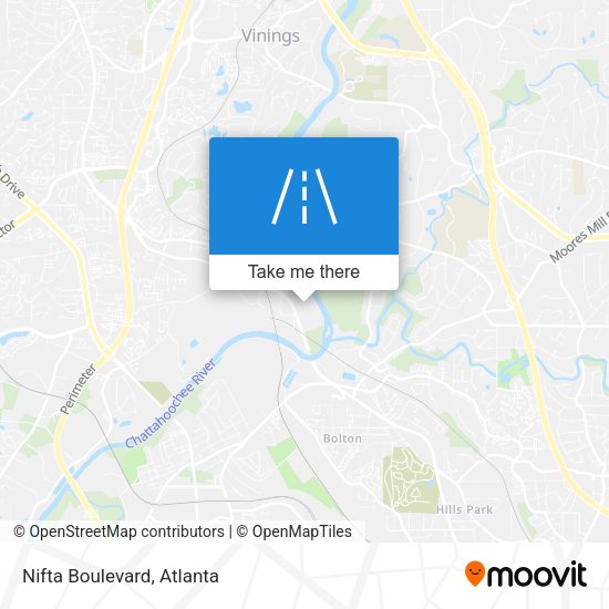 Mapa de Nifta Boulevard