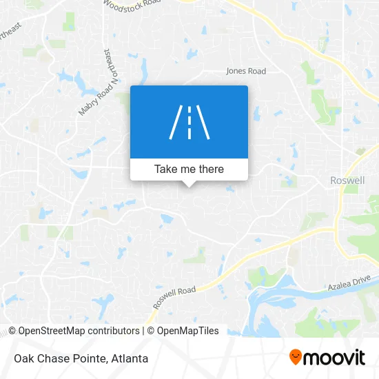 Oak Chase Pointe map