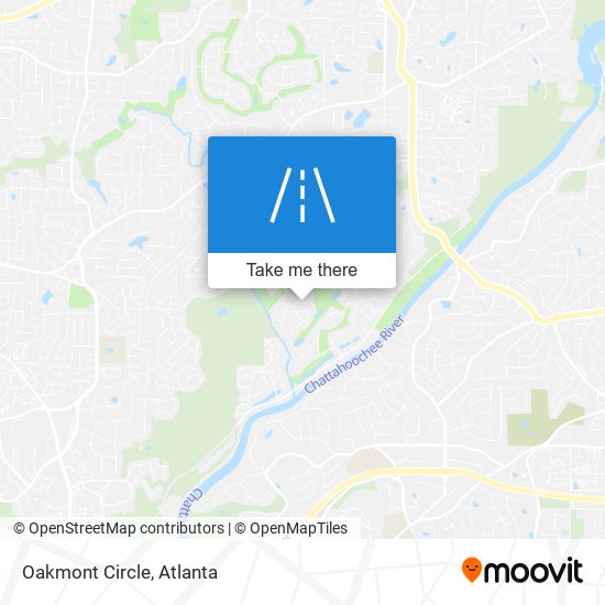 Mapa de Oakmont Circle