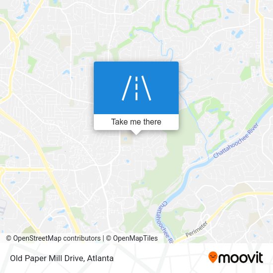 Mapa de Old Paper Mill Drive