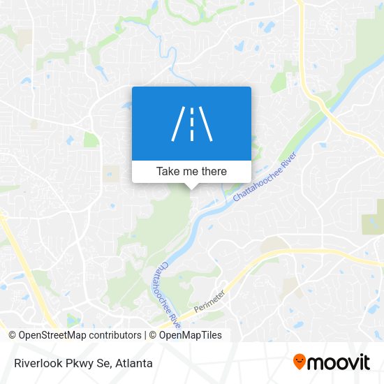 Riverlook Pkwy Se map