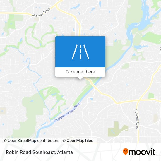 Robin Road Southeast map
