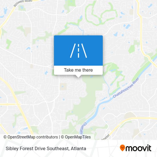 Sibley Forest Drive Southeast map