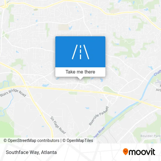 Mapa de Southface Way