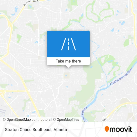 Straton Chase Southeast map