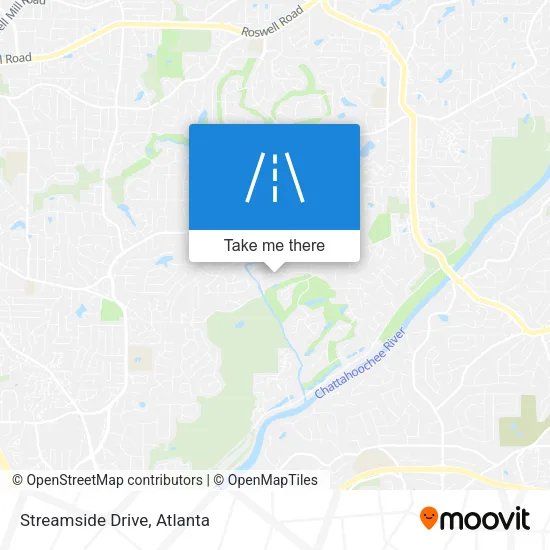 Streamside Drive map
