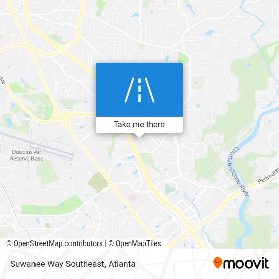 Suwanee Way Southeast map