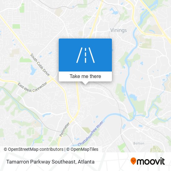 Tamarron Parkway Southeast map