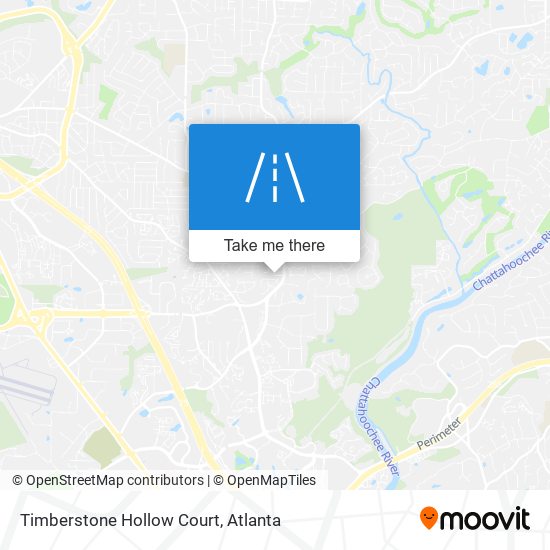 Mapa de Timberstone Hollow Court