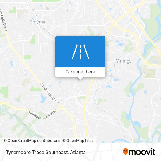 Mapa de Tynemoore Trace Southeast