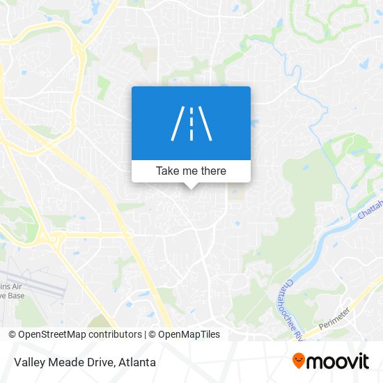 Mapa de Valley Meade Drive