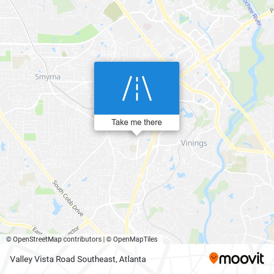 Valley Vista Road Southeast map