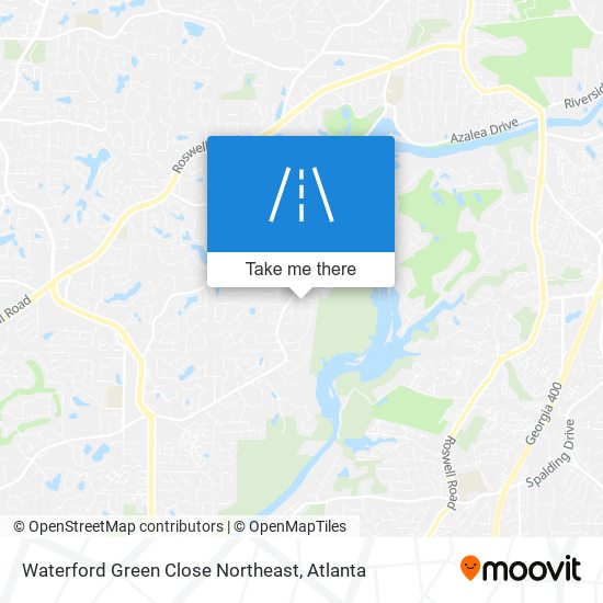 Mapa de Waterford Green Close Northeast