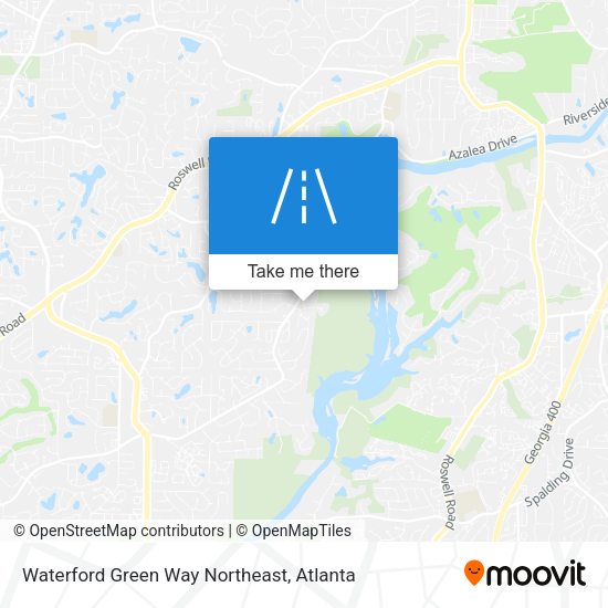 Waterford Green Way Northeast map
