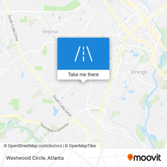 Westwood Circle map