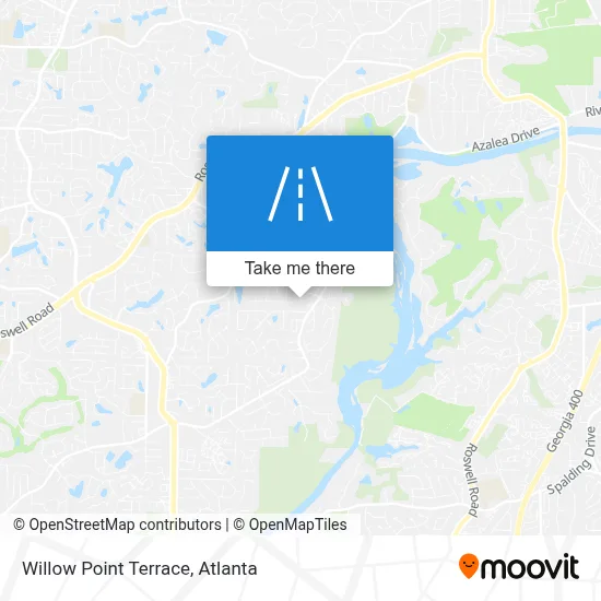 Willow Point Terrace map