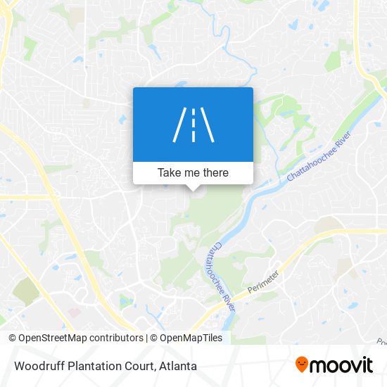 Mapa de Woodruff Plantation Court